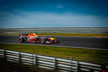 Max en action sur le circuit de Zandvoort