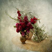 Still Life with Red Flowers