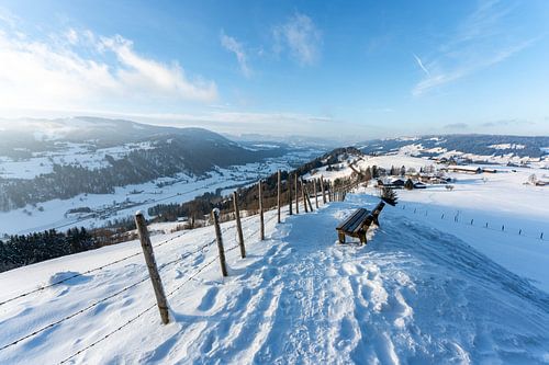Kapf View van Oberstaufen naar Säntis
