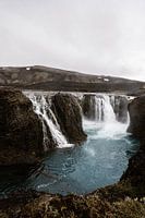 Wasserfall in Island
