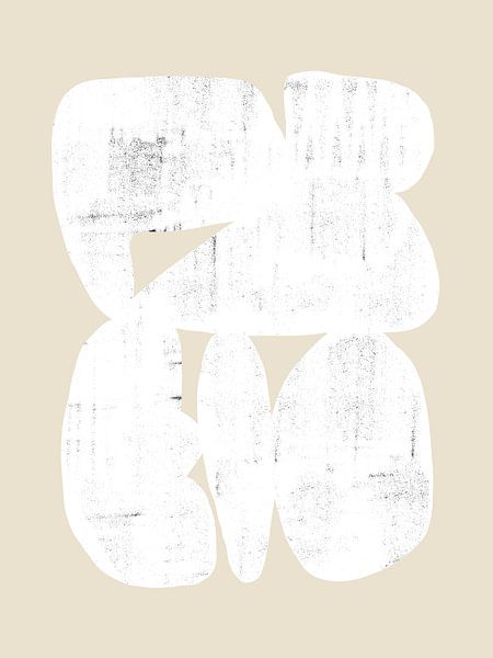 Formes audacieuses NO.1 Blanc par Bohomadic Studio