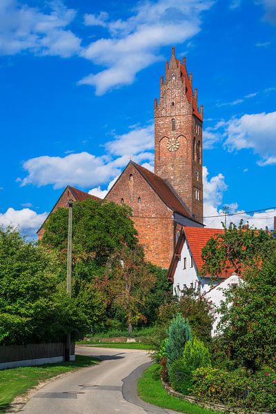 The church of St. Peter and Paul in Ebrantshausen in the Hallertau by ManfredFotos