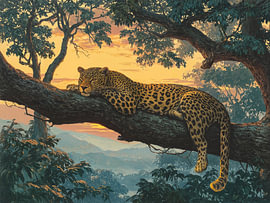 Resting Leopard