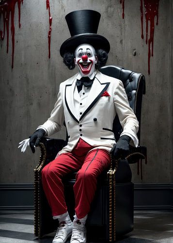 De troon van de harlekijn