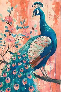 Pauw | Pauw schilderij