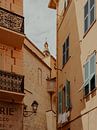 Fifty Shades of Yellow | Travel Photography Art Print in the Streets of Menton | Cote d’Azur, South of France van ByMinouque thumbnail