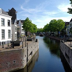 Vue sur l'écluse de Schiedam sur Paysages urbains - Rick Van der Poorten Photography