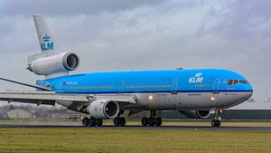 KLM McDonnell Douglas MD-11 Passagierflugzeug.