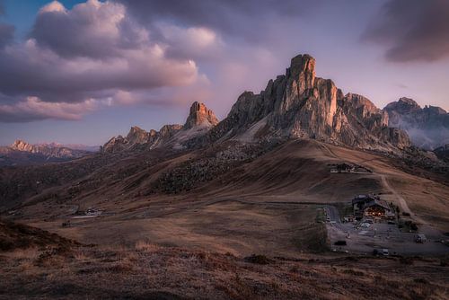 Passo Giau in de ochtend van Mario Calma