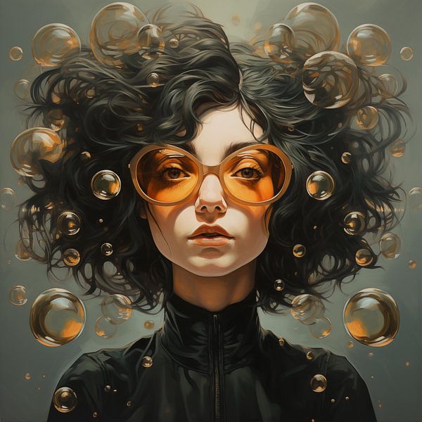 Surrealist portrait by Black Coffee