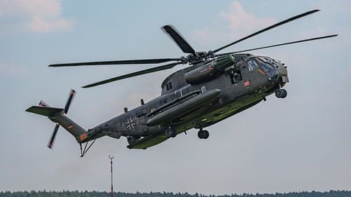 Sikorsky CH-53G helikopter van de Luftwaffe.