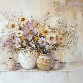 Blume und Vase von ARTEO Gemälde