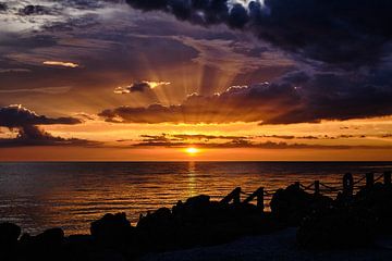 Florida sunset by Marcel Wagenaar