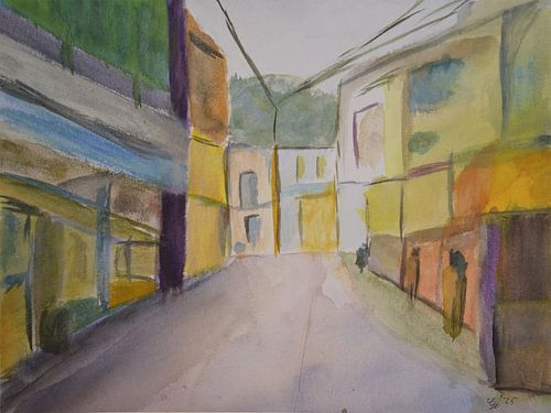 Afandou in der Mittagshitze