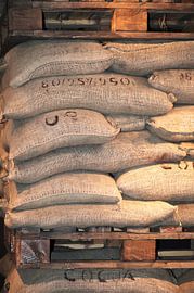 Sac de jute sur Agnes Meijer