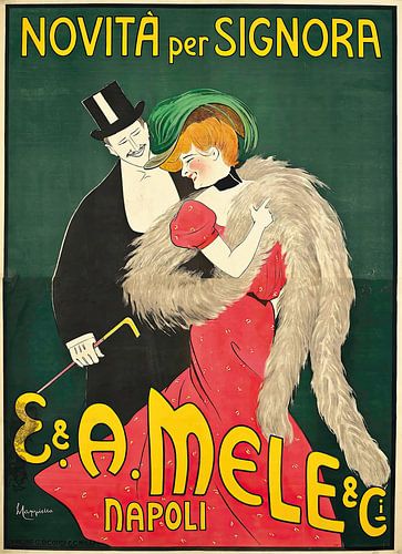 Leonetto Cappiello  - E. And A. Mele And Ci (1900)