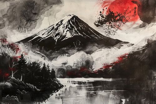 De berg Fuji