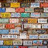 USA numberplates by Laura Vink