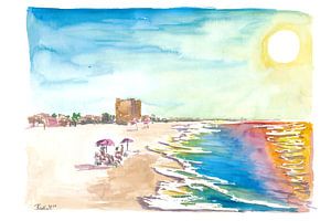 Einsame Strandzeit in Fort Myers Florida