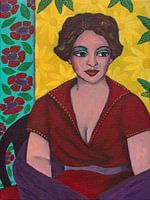 Woman sitting