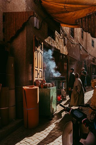 VIEW OF LIFE IN MARRAKECH