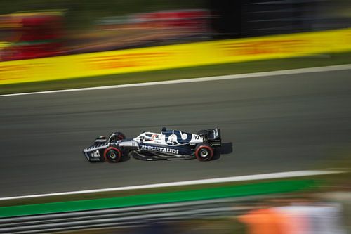 Pierre Gasly in actie