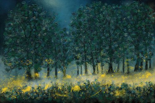 Nacht van de vuurvliegjes