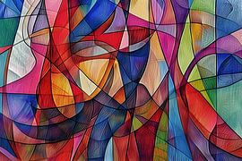 digitale abstrakte Kunst