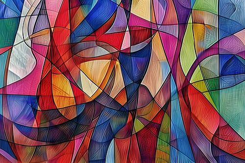 digitaal abstracte kunst