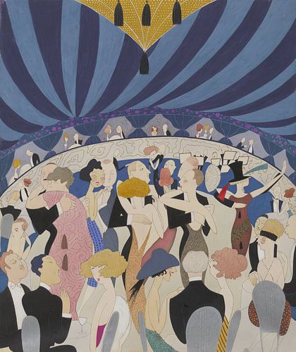 Dancing couples, Anne Harriet Fish