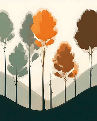 Là où les arbres touchent le ciel sur Kintsugi99