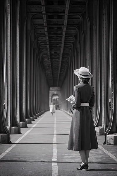 Die Zeugin in der Mitte der Brücke von Skyfall