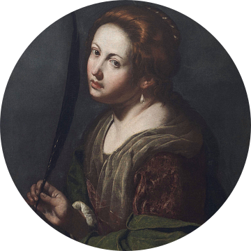 Artemisia Gentileschi, Santa Lucia, 1636-38 van Atelier Liesjes