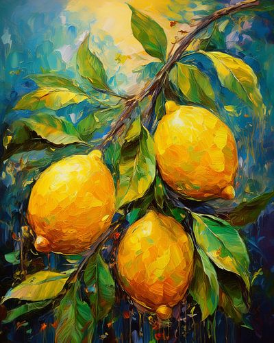 Zitronen in der Sonne