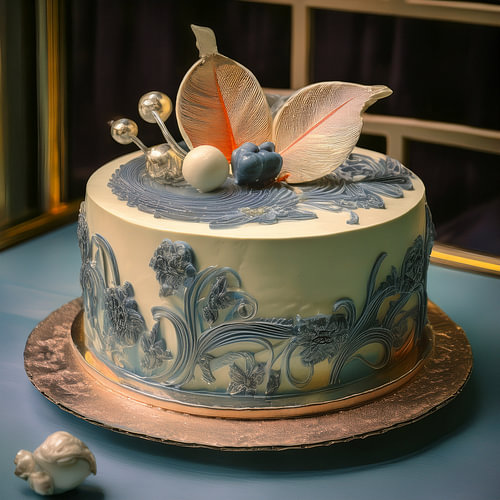 Un gâteau comme œuvre d'art