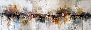 Abstrait moderne | Réflexion sur la ville abstraite