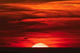 Coucher de soleil sur le Hohneck sur Mario Severi