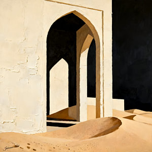 Arabische Bögen in der Wüste 3