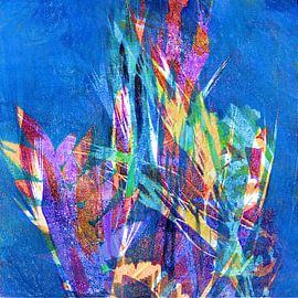 botanische Träumerei in bunt von Claudia Gründler