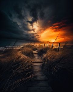 Sonnenuntergang an der Ostsee