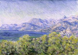 Claude Monet,Vue de Vintimille, 1884