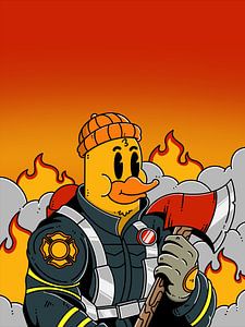 Canard de pompier