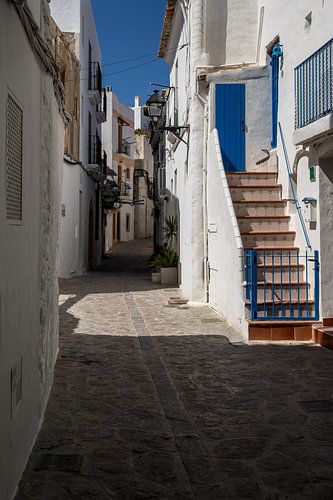 Gasse in Ibiza Stadt