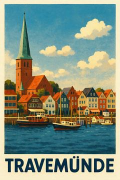 Travemünde - Maritime life at the harbour by Sabine Wagner