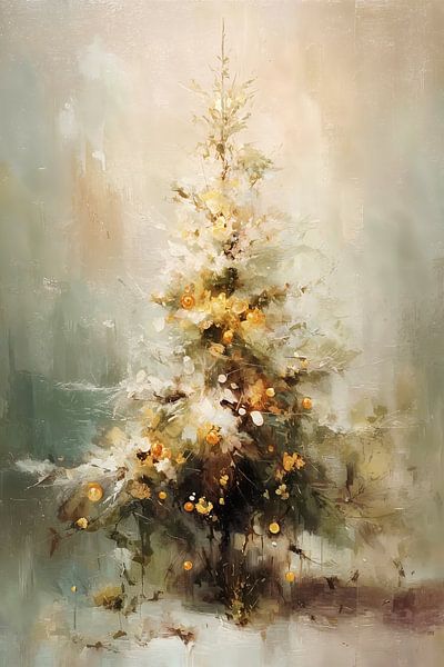 Gouden Licht, Witte Winter no.1 van Studio BB