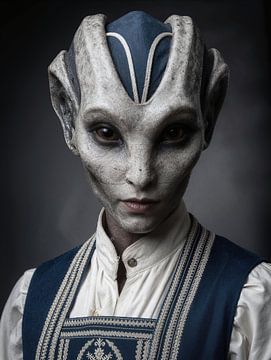 The foreign closeness by Klaus Tesching - Art-AI