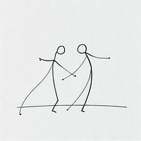 Minimalistisch tango dansen
