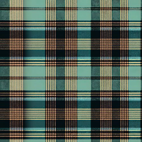 Vintage Plaid # LIV