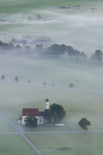Wallfahrtskirche St. Coloman, Königswinkel, Ostallgäu, Allgäu, Bayern, Deutschland, Europa von Walter G. Allgöwer