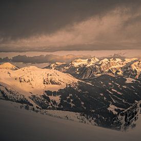 Bergansicht des Hochzillertals von Jöran Dijkstra